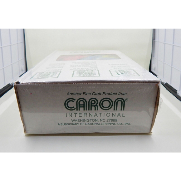 Butterfly Latch Hook Kit #4677 Caron International WonderArt 12"x12" Sealed Blue - Picture 5 of 6